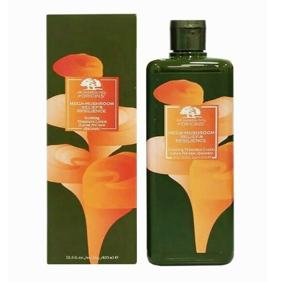 Dr Andrew Weil Origins Mega Mushroom Relief Resilience Soothing Treatment Lotion - Picture 1 of 9